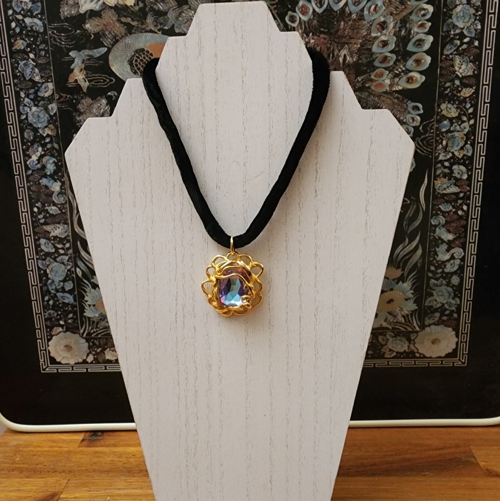 Roberta Chiarella Choker with Crystal